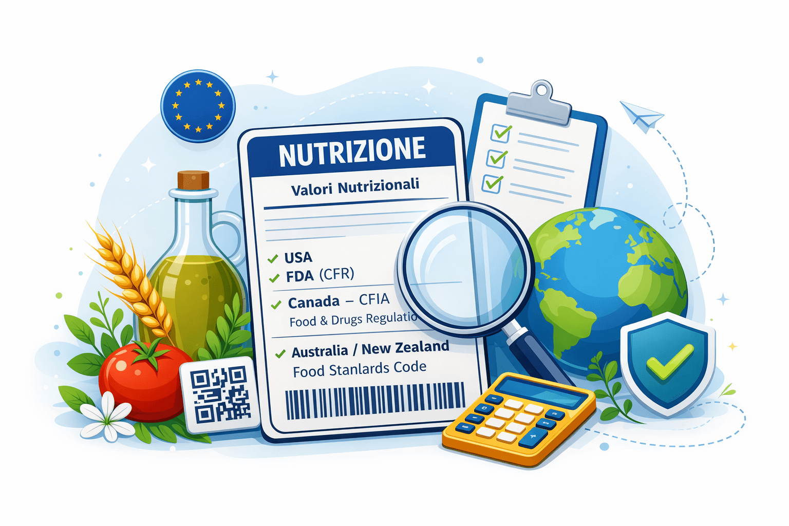 etichettatura nutrizionale