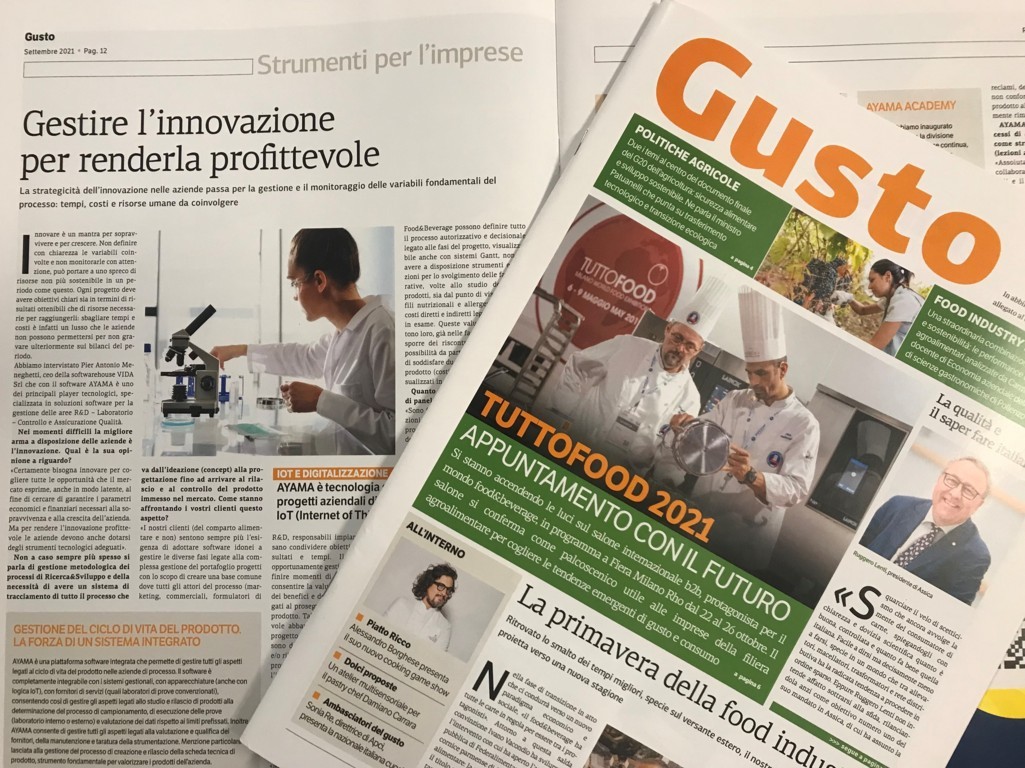 AYAMA - la gestione dell'innovazione in azienda AYAMA - la gestione dell'innovazione in azienda